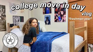 COLLEGE MOVE IN VLOG  *during a pandemic* | texas state university
