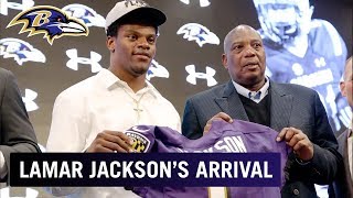 Baltimore Ravens Welcome New QB Lamar Jackson | 2018 NFL Draft