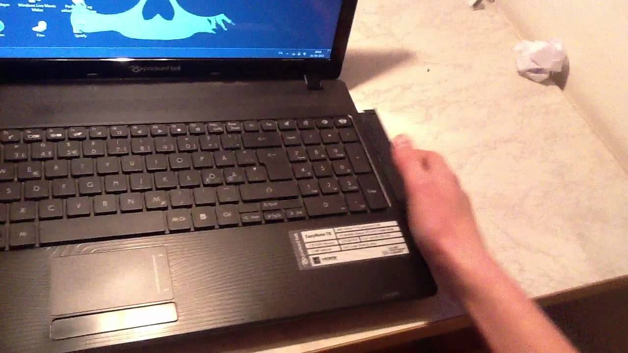 how to put a DVD in your computer YouTube