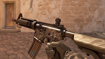 CS2 M4A4 | Etch Lord - Skin showcase Factory New [4K60FPS]