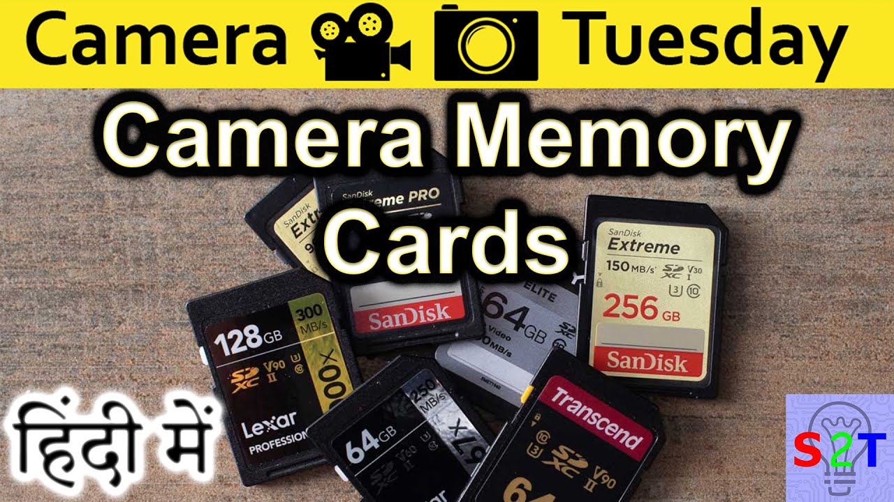 Camera Memory Card Explained In HINDI {Camera Tuesday} (video lesson)