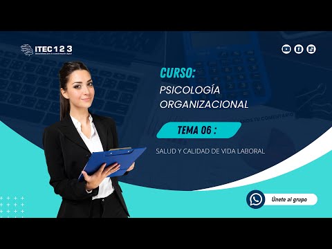CLASE 06: PSICOLOGÍA ORGANIZACIONAL