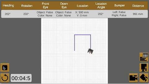 Drawing blue square on Vex VR