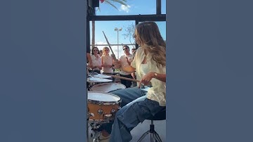 Krystine Bejjani – Arabic Drum Session 🥁 (Nancy Ajram – Yaalbo) Live Vibes 2025