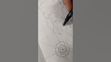 Mapa inventado de fantasía