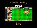 🙂 Wave Comming next part 〽️ in plant vs Zombie Game 🎮#viral #games #quickgaming #populargame #shorts