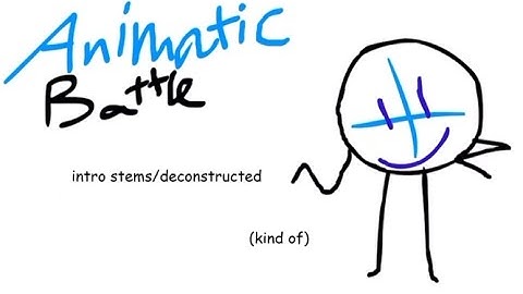 Animatic Battle Intro Deconstructed