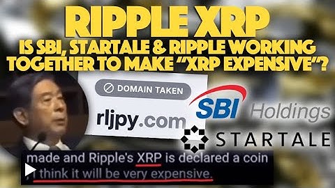 RLJPY.com Has Been Taken - Is SBI, Startale & Ripple Working To Make XRP More Expensive?