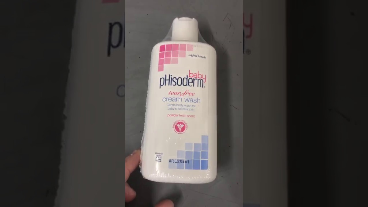 phisoderm baby cream wash