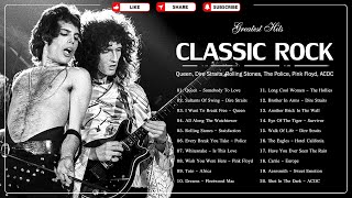 Classic Rock Greatest Hits 60s 70s 80s - Classci Rock Playlist - CCR, Beatles, Eagles, ACDC, U2