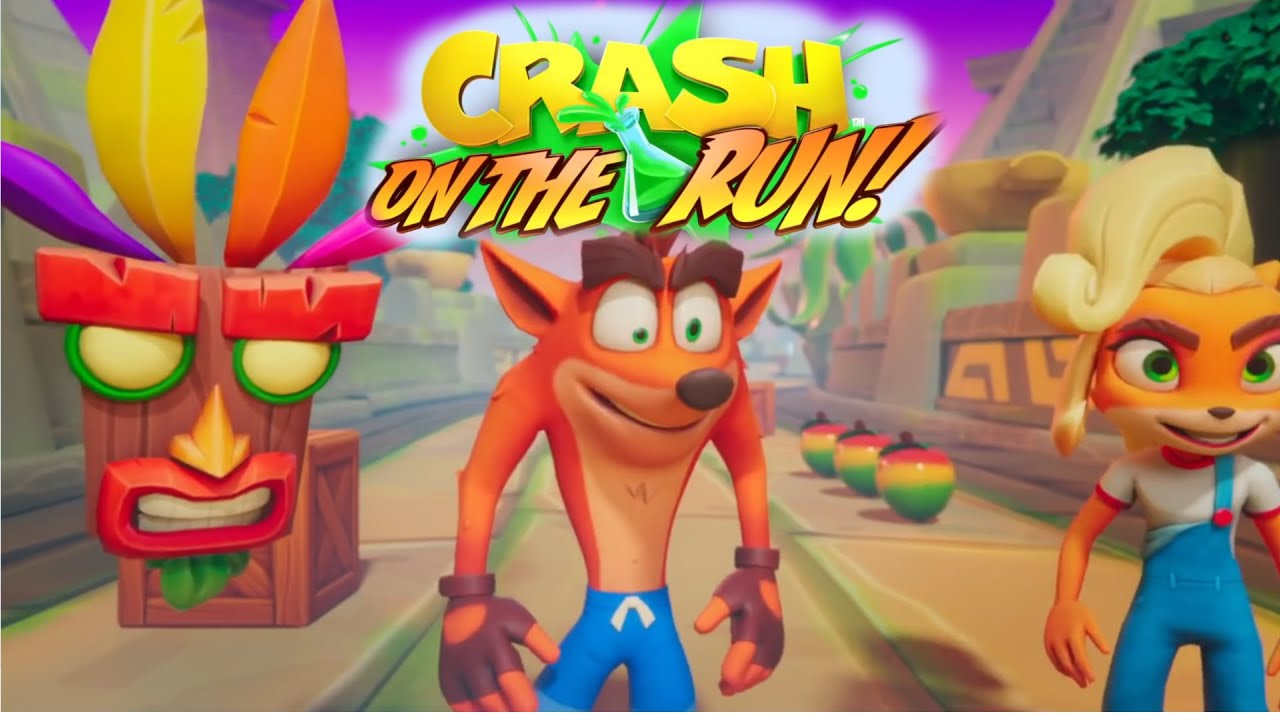Crash Bandicoot On the Run! (by King) Official Announce Trailer YouTube