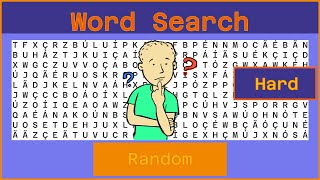 Word Search - Challenge 05/25/2022 - Hard - Random