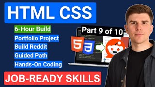 Let’s Code Reddit’s Homepage – Full HTML & CSS Beginner Project | Part 9