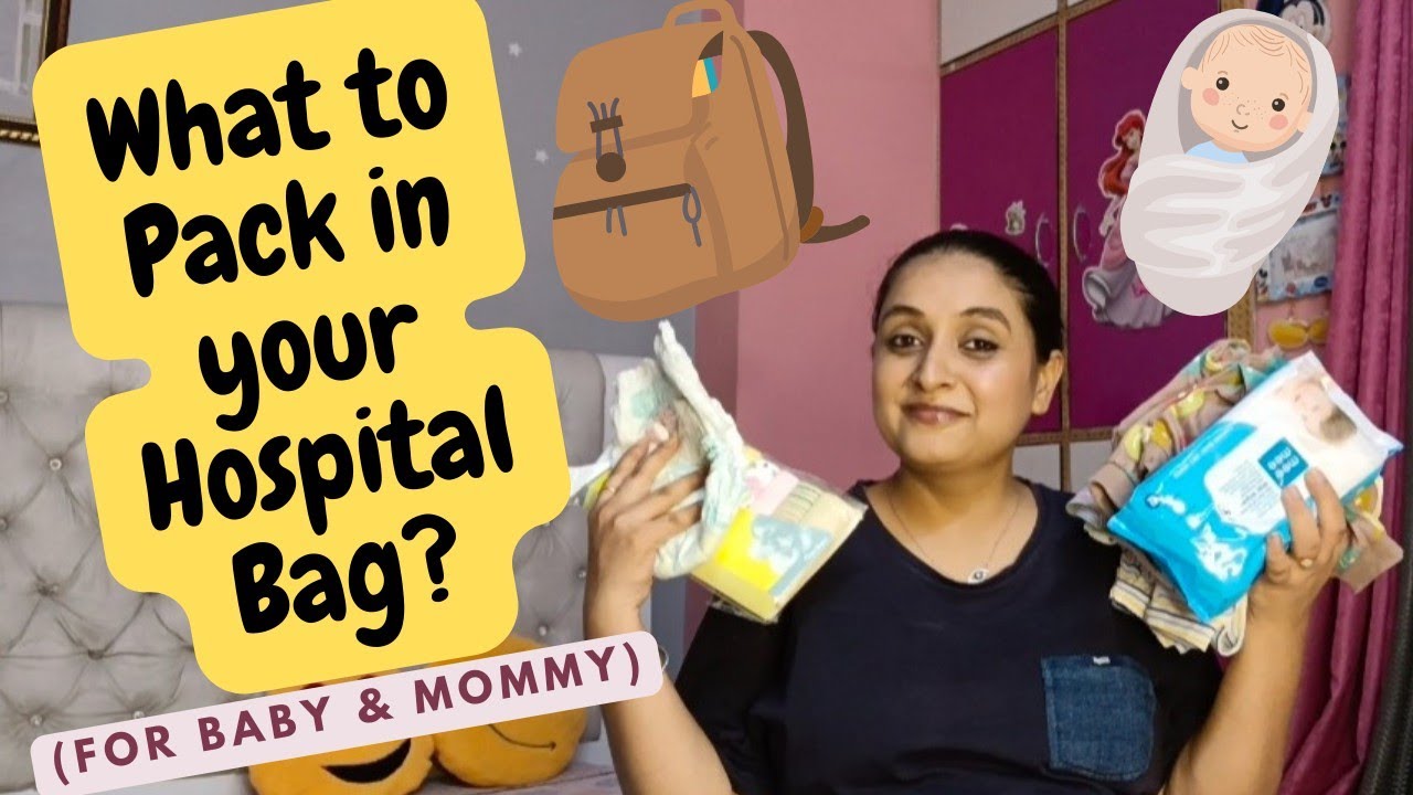 Hospital Bag for Delivery I What To Pack for Baby & Mom in Hospital Bag I What's in My Hospital