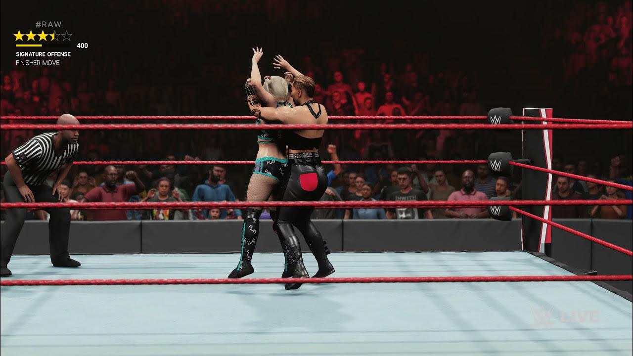 WWE2K19 Rhea Ripley vs Alexa Bliss YouTube