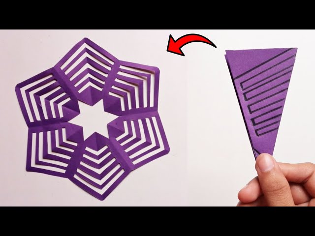 Super Easy Recycling Decor Idea / Paper Snowflake DIY / Toilet Paper Roll  Crafts 