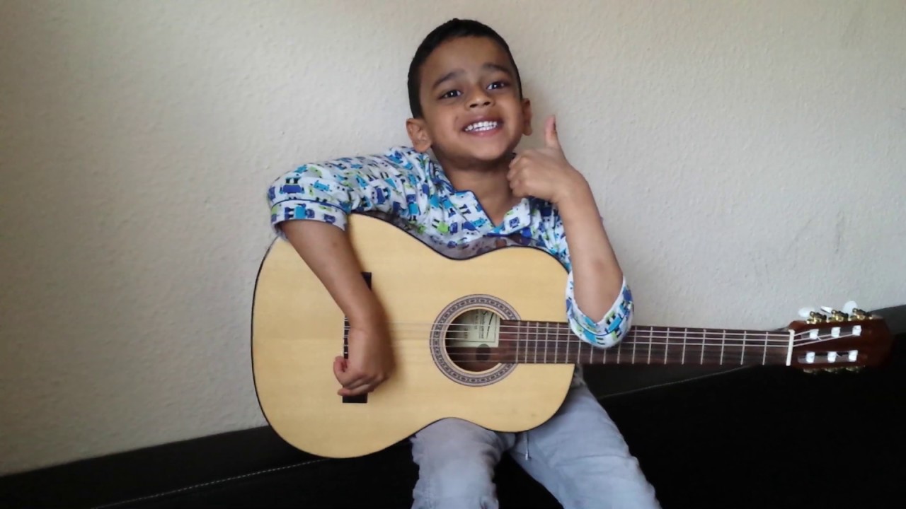 Enjoy my first guitar song - YouTube