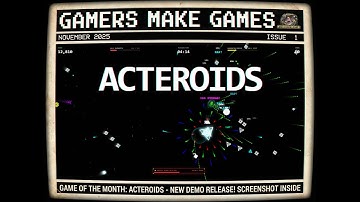 Vibe-Coding a 2D Space Shooter:  Acteroids (teaser)