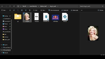 Converting Image Into Ascii  Art Code in Python.