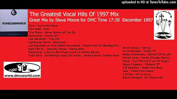 The Greatest Vocal Hits Of 1997 Mix (DMC Mix by Steve Moore December 1997)