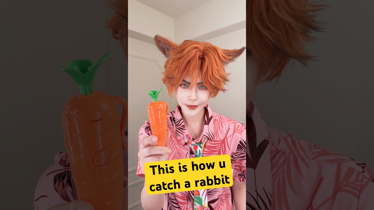 如何活捉一隻兔子？|  動物方城市| cosplay | Zootpia【Alma終於有頻道】