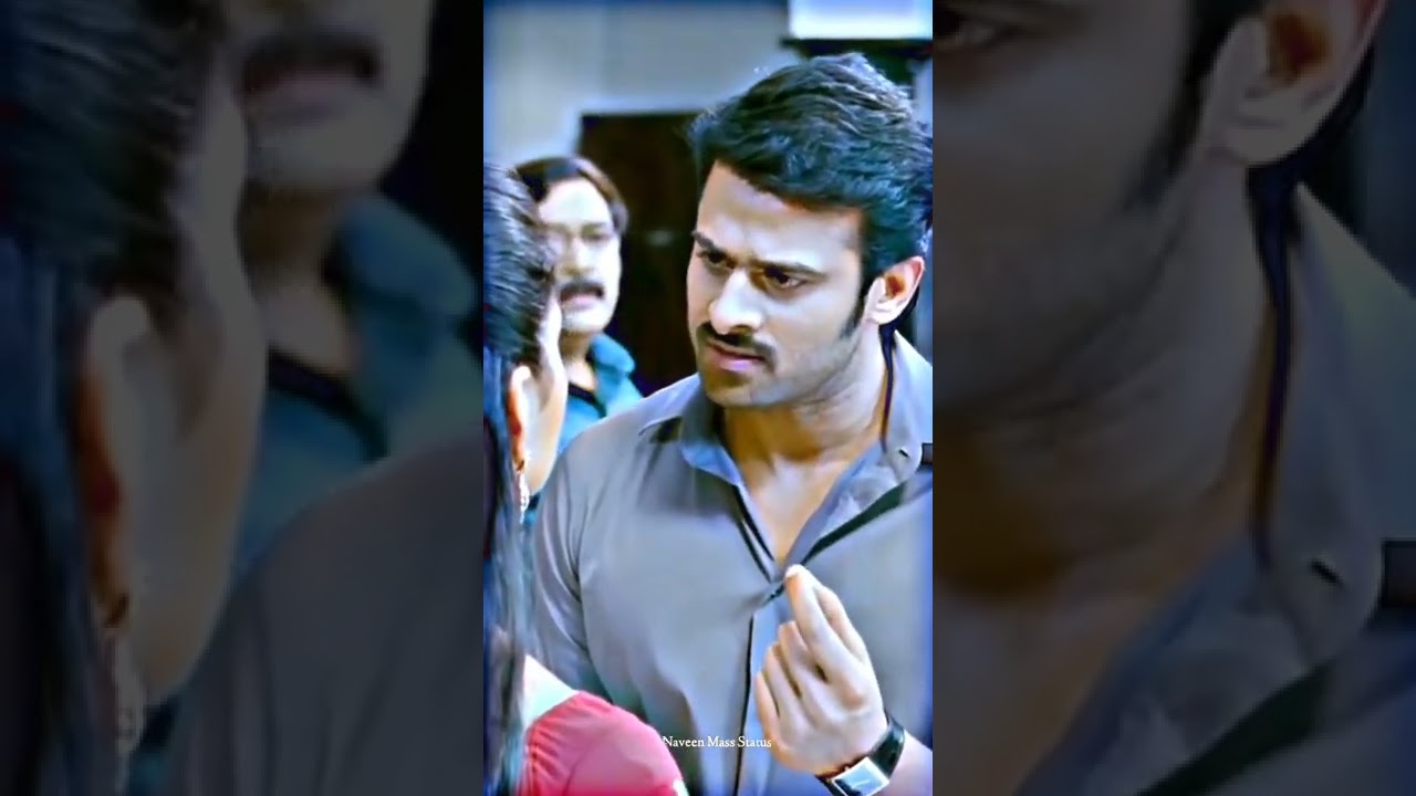 prabhas mirchi Telugu WhatsApp status trending viral shorts YouTube