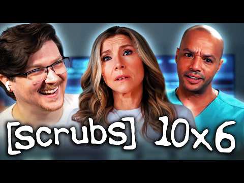 SCRUBS 10x6 REACTION | My V.I.P. | Review