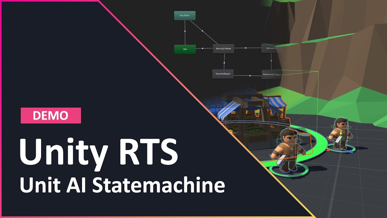 How I used the State Pattern for AI in Unity - RTS Devlog #09 - YouTube