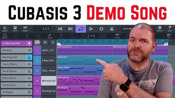 Creating a DEMO SONG in Cubasis 3 iOS (iPad)