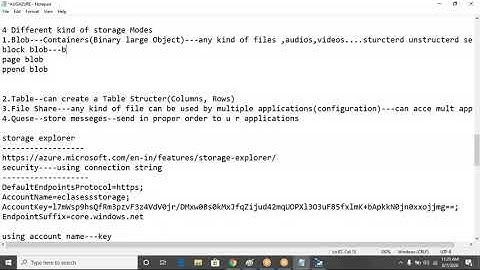 Azure BI || Data Factory Tutorials || Blob-Table-FileShare-Quese Storage Modes - Day 5