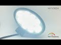faro lavoro ovale 8 led 24watt  10-30volt  FLOOD