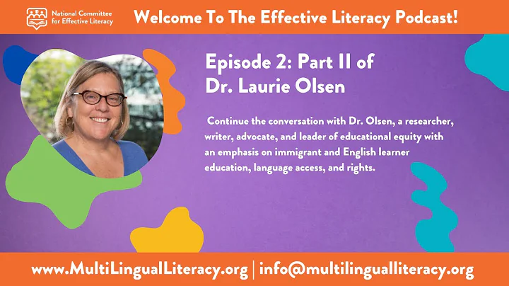 Part II of Dr. Laurie Olsen