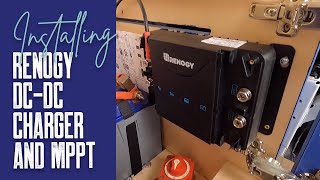 Installing Renogy DC to DC charger with MPPT in Sprinter Van   |  Van Build Series Ep. 42