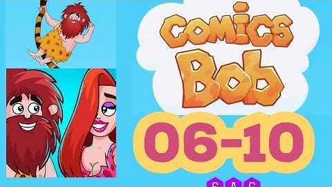 COMICS BOB level 6 7 8 9 10 gameplay
