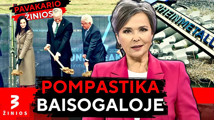 Progos pasireklamuoti „Rheinmetall“ statybose nepraleido trečdalis vyriausybės • TV3 žinios