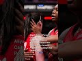 Aliyah Boston Prevents Caitlin Clark from Potential Trouble in Fever's Preseason #shorts