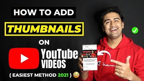 How To Set/Add Thumbnail In Youtube Videos On Android Mobile | Using Youtube Creator Studio 2021