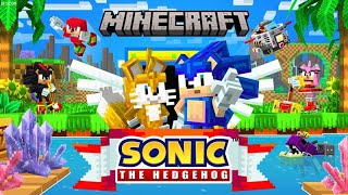 Sonic The Hedgehog | NUEVO ADDON PARA MINECRAFT BEDROCK 1.21+ 2026 MARKETPLACE NEW. screenshot 1