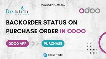 How To Create Backorder Status On Purchase Order In Odoo