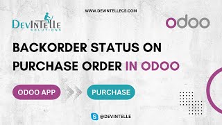 How To Create Backorder Status On Purchase Order In Odoo
