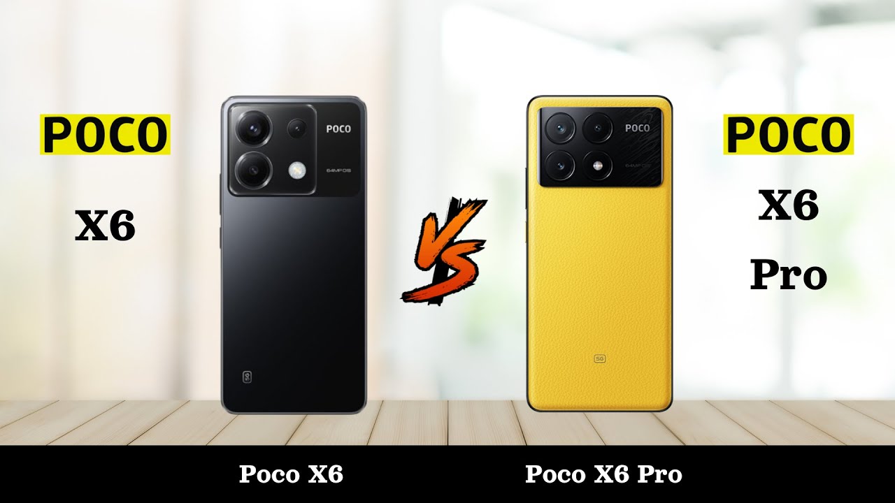 Gizinfo.com on X: POCO X6 and POCO X6 Pro mid-range 5G