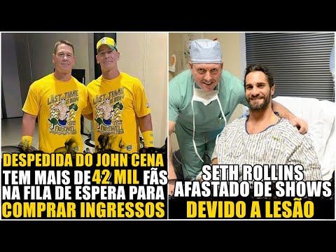 BOMBSHELL!!! SETH ROLLINS INJURED, AJ STYLES MAY RETIRE FROM AEW AND JOHN CENA'S FULL FAREWELL