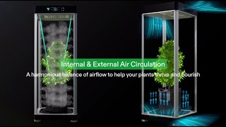 VIVOSUN VGrow Smart Grow Box : Multidimensional Airflow Design