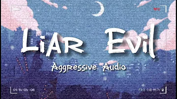 Liar Evil by Aggressive Audio Lyric Video - Bisrock Song