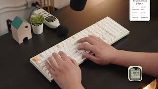 รีวิวเสียง คีย์บอร์ดเสียงเงียบ Keychron K10 ZMK Silent Banana