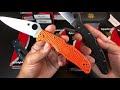 Нож "Police" Lightweight, "Endura 4" Orange, "Endura 4" Emerson Opener от Spyderco