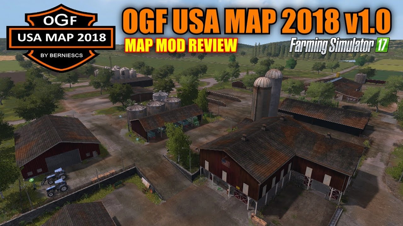 farming simulator 2017 pc america map