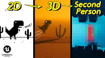 I made the Google Dino game, but in Second Person (and YOU CAN play it now!)