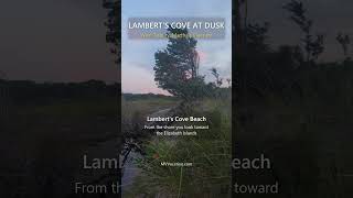 Lambert's Cove at Dusk #shorts #marthasvineyard #sunset