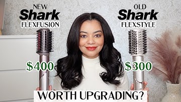 NEW Shark FlexFusion VS OLD Shark FlexStyle on Curly Hair - Worth Upgrading?! 😱